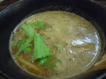 麺屋 桜 つけ麺　スープ.JPG
